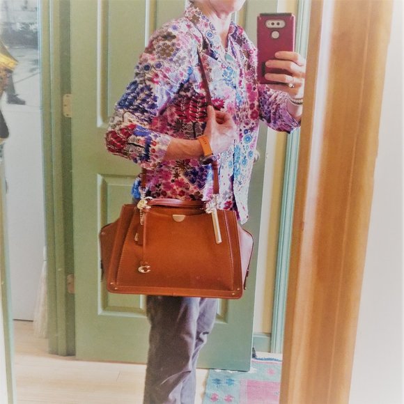 Coach Handbag Dreamer 36 (Largest Size) Saddle - Picture 7 of 8